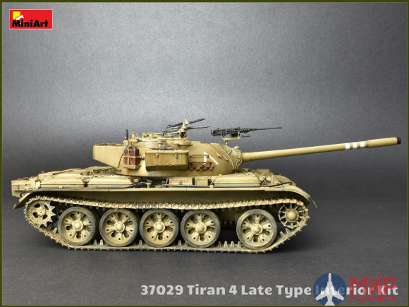 37029 MiniArt танк  TIRAN 4 LATE TYPE INTERIOR KIT  (1:35)