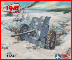 72251 ICM 1/72 Пушка 3,7 см Pack 36 WWII GermanAnti-Tank Gun