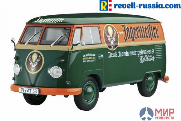 07076 Revell автомобиль VW T1 Kastenwagen/panel van 1/24