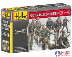 49606  Heller  Немецкие панцергренадеры (1:72)