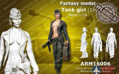 ARM16006 Armor35 Немецкая танкистка (2) 1/16