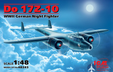 48243 ICM 1/48 Немецкий самолет разведчик Do 17Z-10 2 МВ