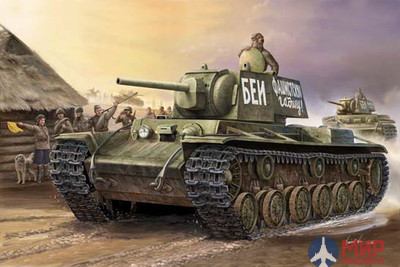 00356 Trumpeter 1/35 Советский танк КВ-1 Small Turret (1941 г.)