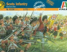 6136 Italeri солдаты  Scots Infantry Napoleonic Wars   (1:72)