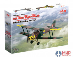 32035 ICM 1/32 DH. 82A Tiger Moth, Британский учебный самолет