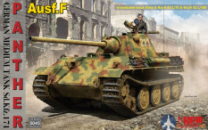 RM-5045 Rye Field Models 1/35 German Medium Tank Sd.Kfz.171 Panther Ausf.F w/workable track