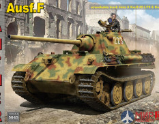 RM-5045 Rye Field Models 1/35 German Medium Tank Sd.Kfz.171 Panther Ausf.F w/workable track