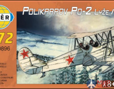 0896 Smer 1/72 Polikarpov Po-2 Lyze / Ski