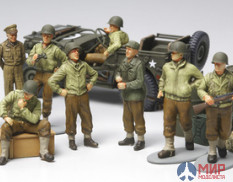 32552 Tamiya 1/48 Фигуры USA солдаты на отдыхе