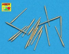 350L14 ABER 1/350 Set  of 16 pcs 105 mm SFLAK barrels used in C/37 mount for German мет.ствол