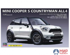 24121 Hasegawa 1/24 Автомобиль BMW mini cooper countryma