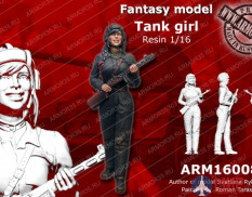 ARM16008 Armor35 Танкистка 1/16