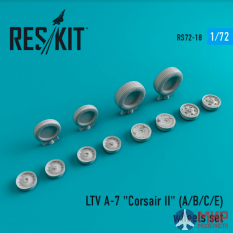 RS72-0018 ResKit LTV A-7 "Corsair II" (A/B/C/E) колеса
