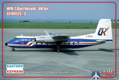 ее144125_3 Восточный экспресс Самолет Dart Herald UK Air 1/144