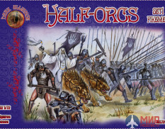 ALL72015 Dark Alliance 1/72 Half-orcs set 1