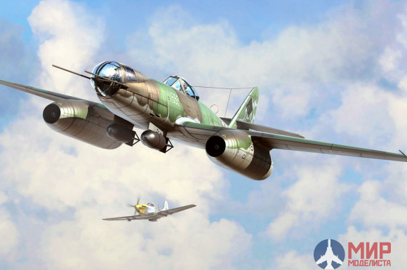 80377 Hobby Boss самолёт  Me 262 A-2a/U2  (1:48)