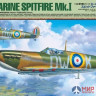 61119 Tamiya 1/48 SUPERMARINE SPITFIRE MK.I с фигурой пилота и набором фототравления