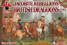 RB72140 Red Box 1/72 Jacobite Rebellion British Regiments of Horse 1745