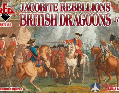 RB72140 Red Box 1/72 Jacobite Rebellion British Regiments of Horse 1745