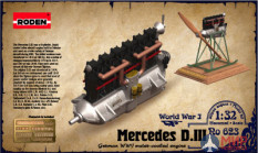 ROD623 Roden 1/32 Двигатель Mercedes D.III