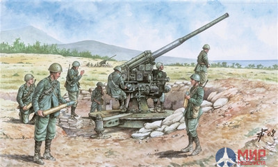 6122 Italeri 1/72 Зенитка Italian 90/53 Gun w/servants