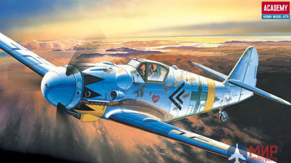 12454 Academy 1/72 Самолет Messerschmitt Bf-109G-14
