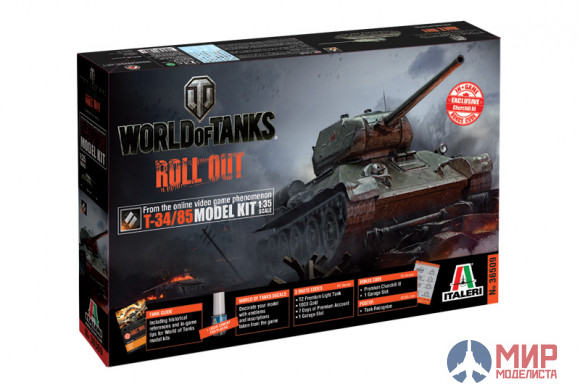 36509 Italeri танк  T-34/85 NEW EDITION  (1:35)