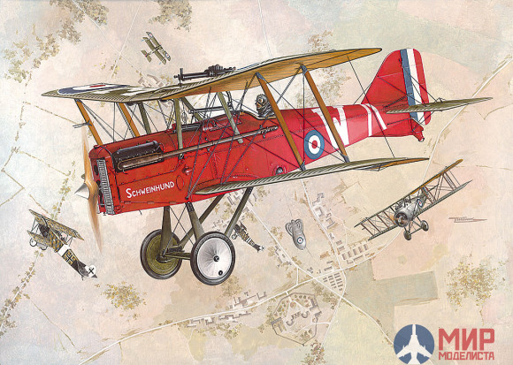 ROD607 Roden 1/32 Самолёт RAF S.E.5A W/WOLSELEY VIPER