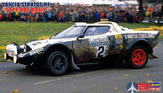 20598 Hasegawa 1/24 Автомобиль LANCIA STRATOS HF "1979 RAC RALLY" (Limited Edition)