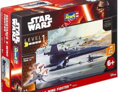 06753 Revell космический корабль Resistance X-Wing Fighter 1/78