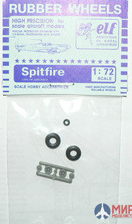 ELF7207 ELF 1/72 Колеса Spitfire