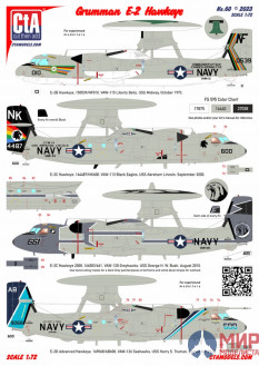 CTA060 Grumman E-2 Hawkeye 1/72