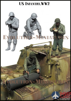 EM-35191 Evolution Miniatures US Infantry. WW2