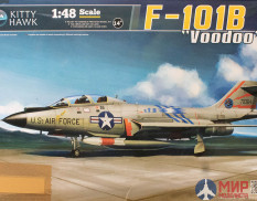 KH80114 Kitty Hawk Самолет F-101b Voodoo 1/48