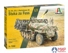 7080 Italeri 1/72 Sd. Kfz. 251/1 Wurfrahmen Stuka zu Fuss