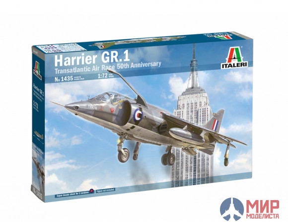 1435 Italeri HARRIER GR.1 Transatlantic Air Race 50th Ann 1/72