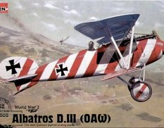 ROD608 Roden 1/32 Самолет Albatros D.III (OAW)