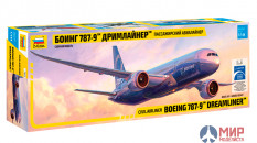 7021 Звезда 1/144 Пасажирский авиалайнер "Боинг 787-9 Дрилайнер"