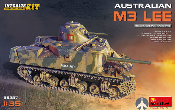 35287 MiniArt Australian M3 Lee (Interior Kit)