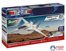 04966 REVELL АМЕРИКАНСКИЙ ПАЛУБНЫЙ ИСТРЕБИТЕЛЬ MAVERICK F-14 TOMCAT "TOP GUN" (1:48)