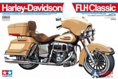 16040 Tamiya 1/6 Мотоцикл Harley Davidson FLH Classic (ограниченная серия)