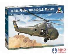 2776 Italeri H-34A Pirate /UH-34D U.S. Marines  (1:48)