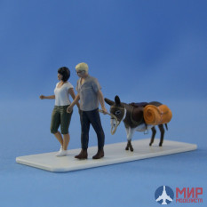 NS-F-43010-p North Star Models 1/43 Фигура окрашенная Soviet comedy film Kidnapping, Caucasian Style