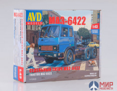 1172AVD AVD Models 1/43 Сборная модель МАЗ-6422 ранний