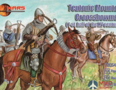 MR72054 MARS 1/72 Фигуры Teutonic Mounted Croossbowmen