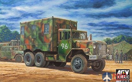 AF35304 AFV Club 1/35 M109A3 2.5-Ton 6×6 Shop Van