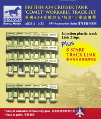 AB3511 Bronco A34 Comet Workable Track Set