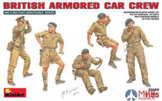 35069 MiniArt 1/35 Британский экипаж БА British armored car crew