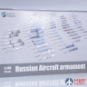 KH80151 Kitty Hawk Набор вооружения: Russian Aircraft Armament 1/48