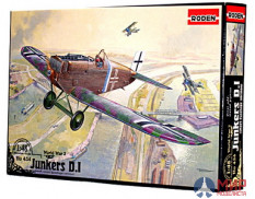 ROD434 Roden 1/48 Самолет Junkers D.I (short-fuselage version)